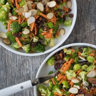 Broccoli Carrot Crunch Salad Two