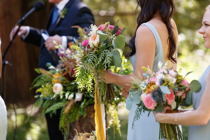 Mums N' Roses Floral Design // Yosemite Wedding - photo by Steve Dutcher Photography