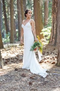 7.2.17 Yosemite Wedding // Lauren Kenson - Katie May Monaco Gown - photo by Steve Dutcher Photography