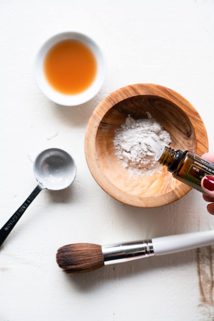 Ingredients for DIY Face Masks - clay mask - free your fork